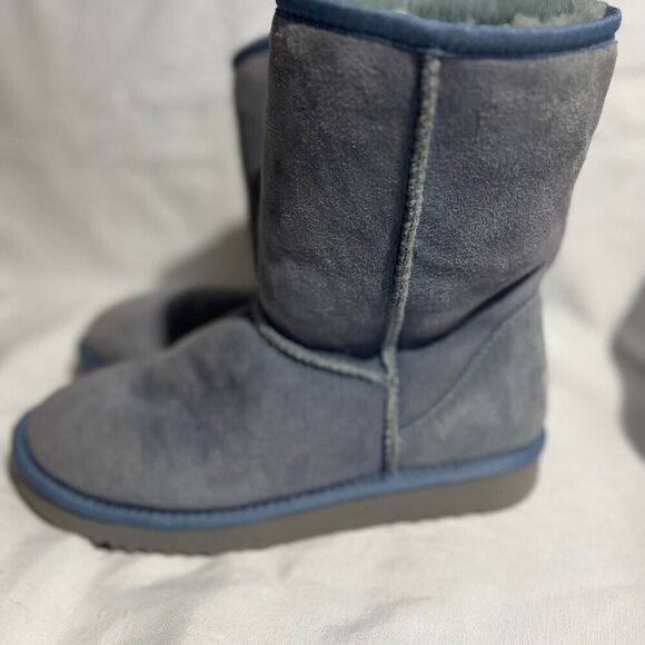 UGG - LIGHT BLUE BOOTS - SIZE 7 - Picture 6 of 7
